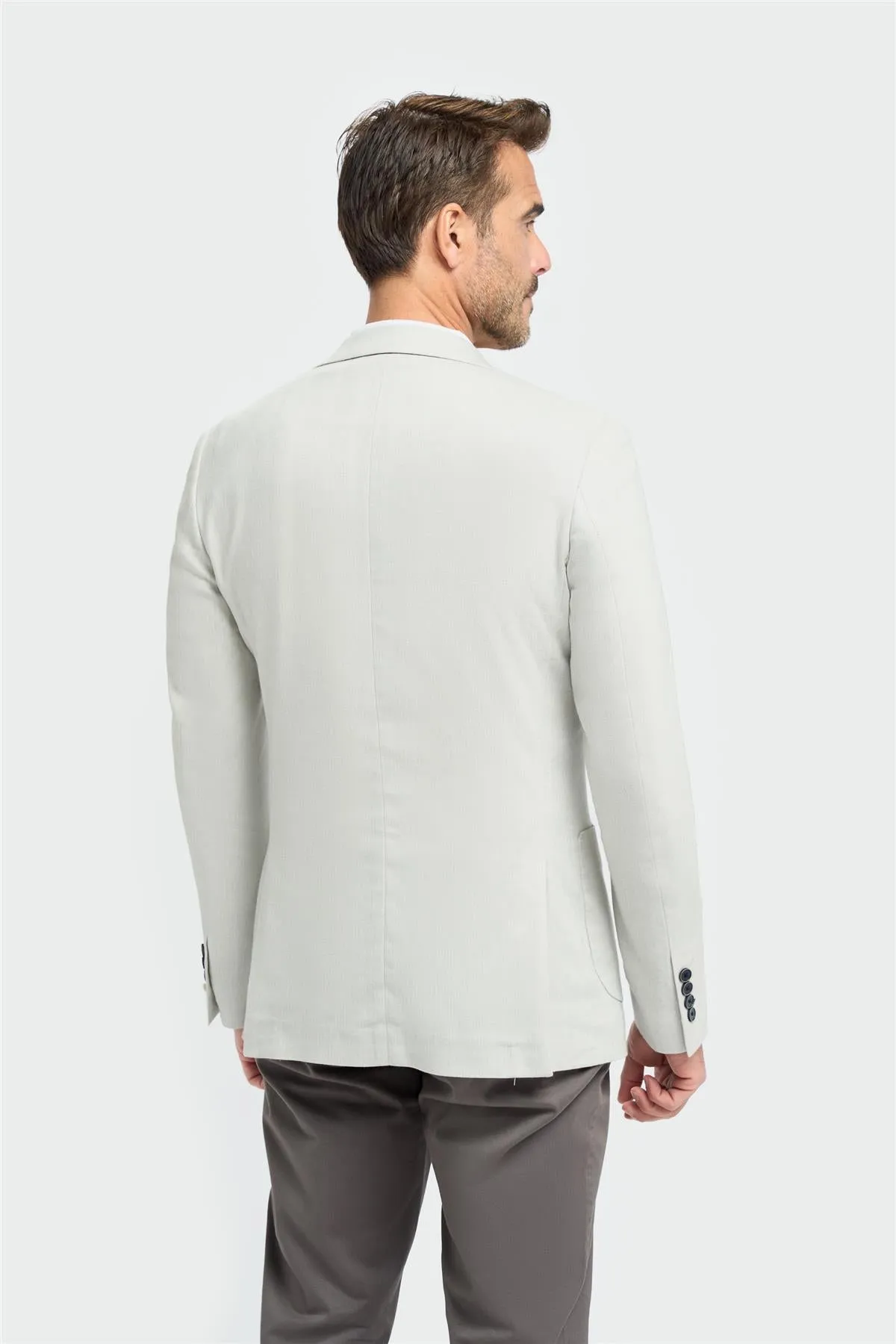 Luigi Slate Blazer sold by House of Cavani product image thumbnail 5