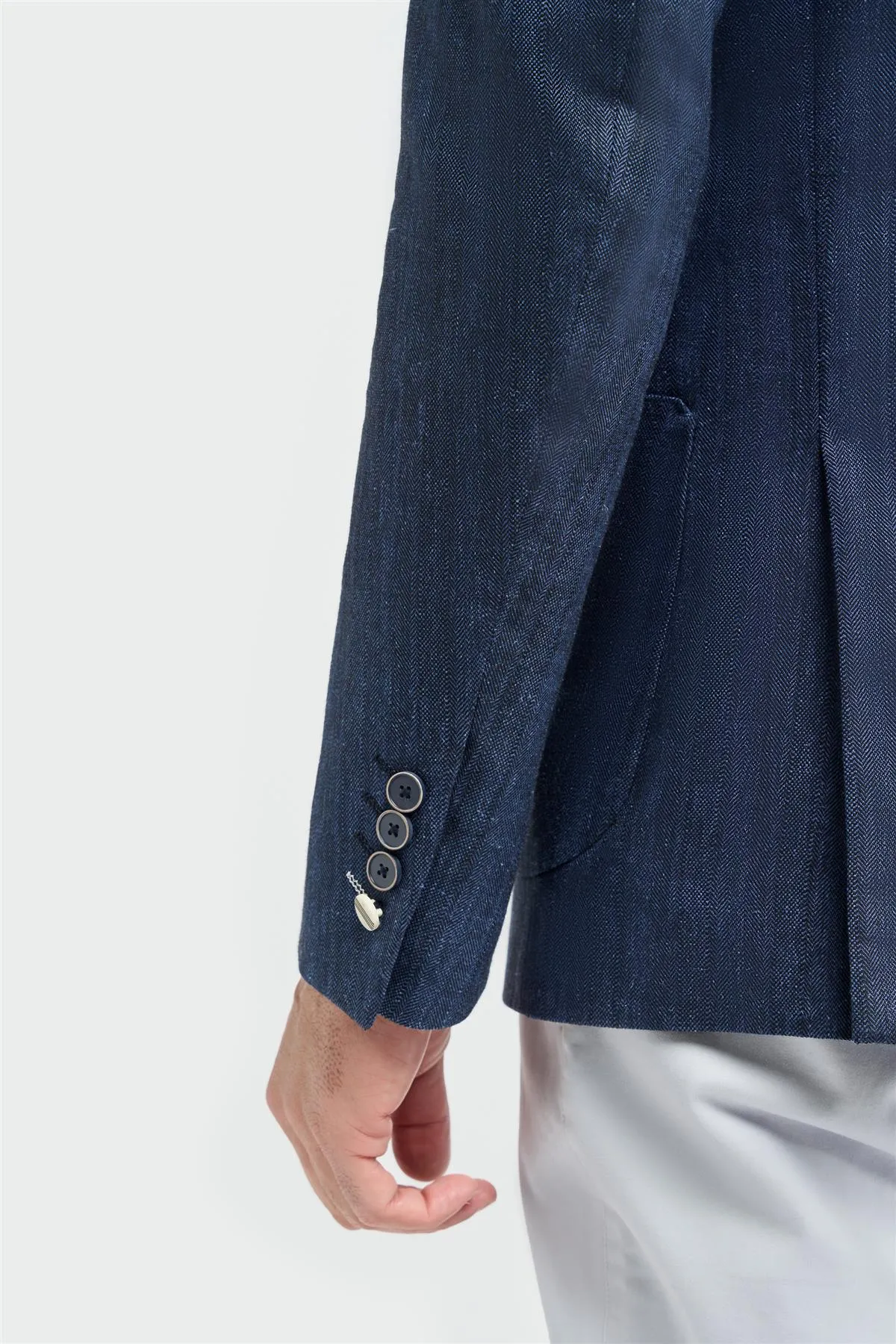 Luigi Navy Blazer sold by House of Cavani product image thumbnail 4
