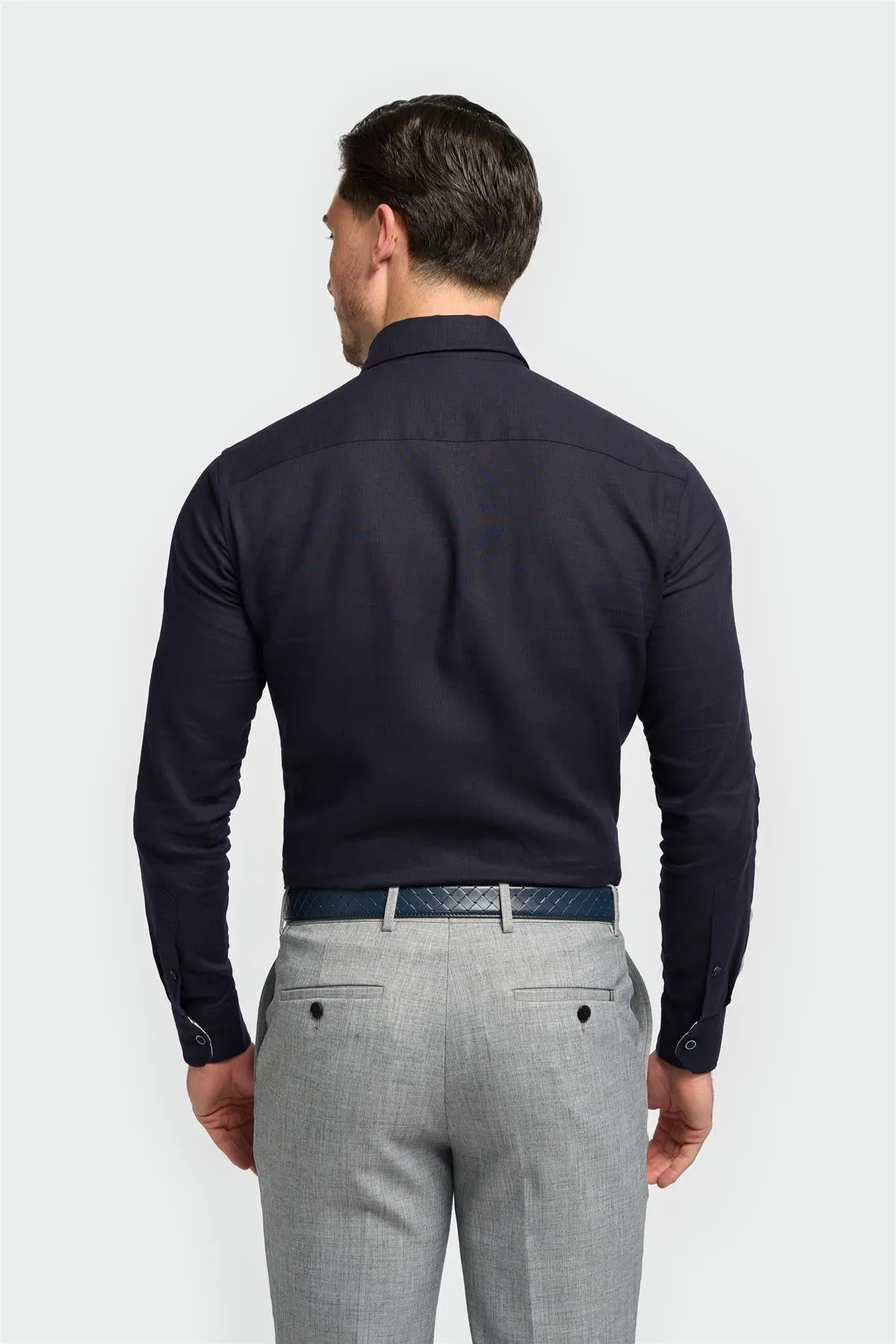 Matera Navy Shirt sold by House of Cavani product image thumbnail 4