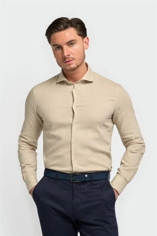 Matera Taupe Shirt sold by House of Cavani