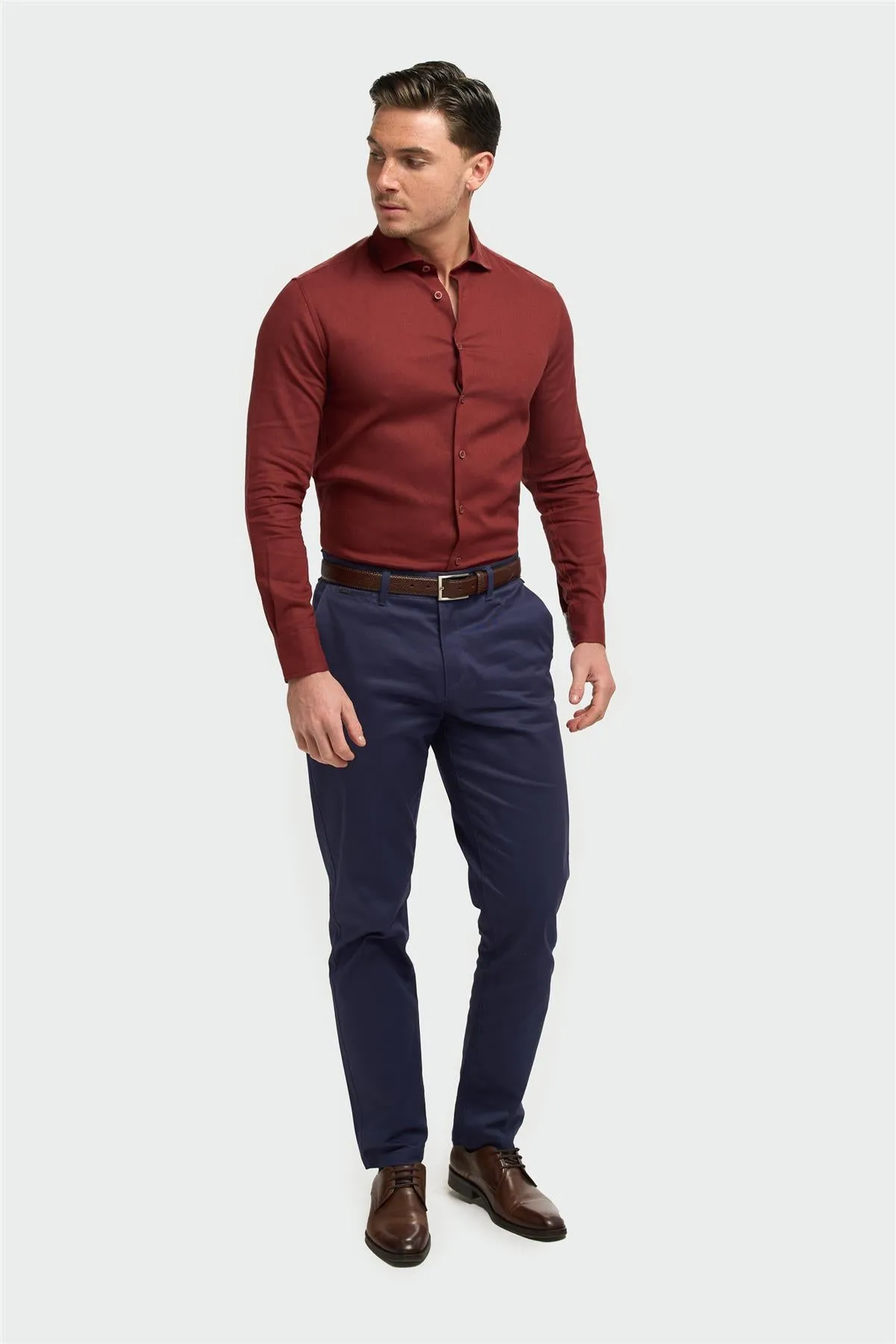 Matera Rust Shirt sold by House of Cavani product image thumbnail 2