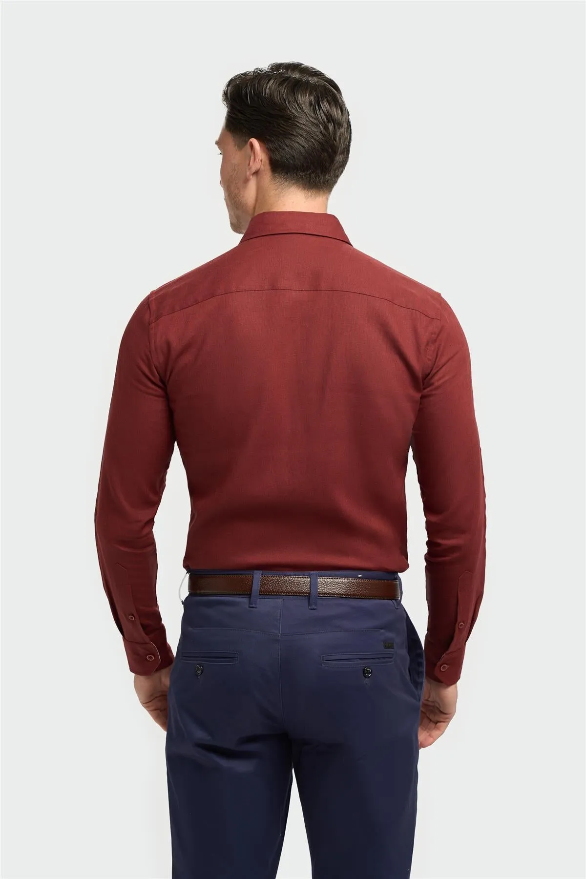 Matera Rust Shirt sold by House of Cavani product image thumbnail 4