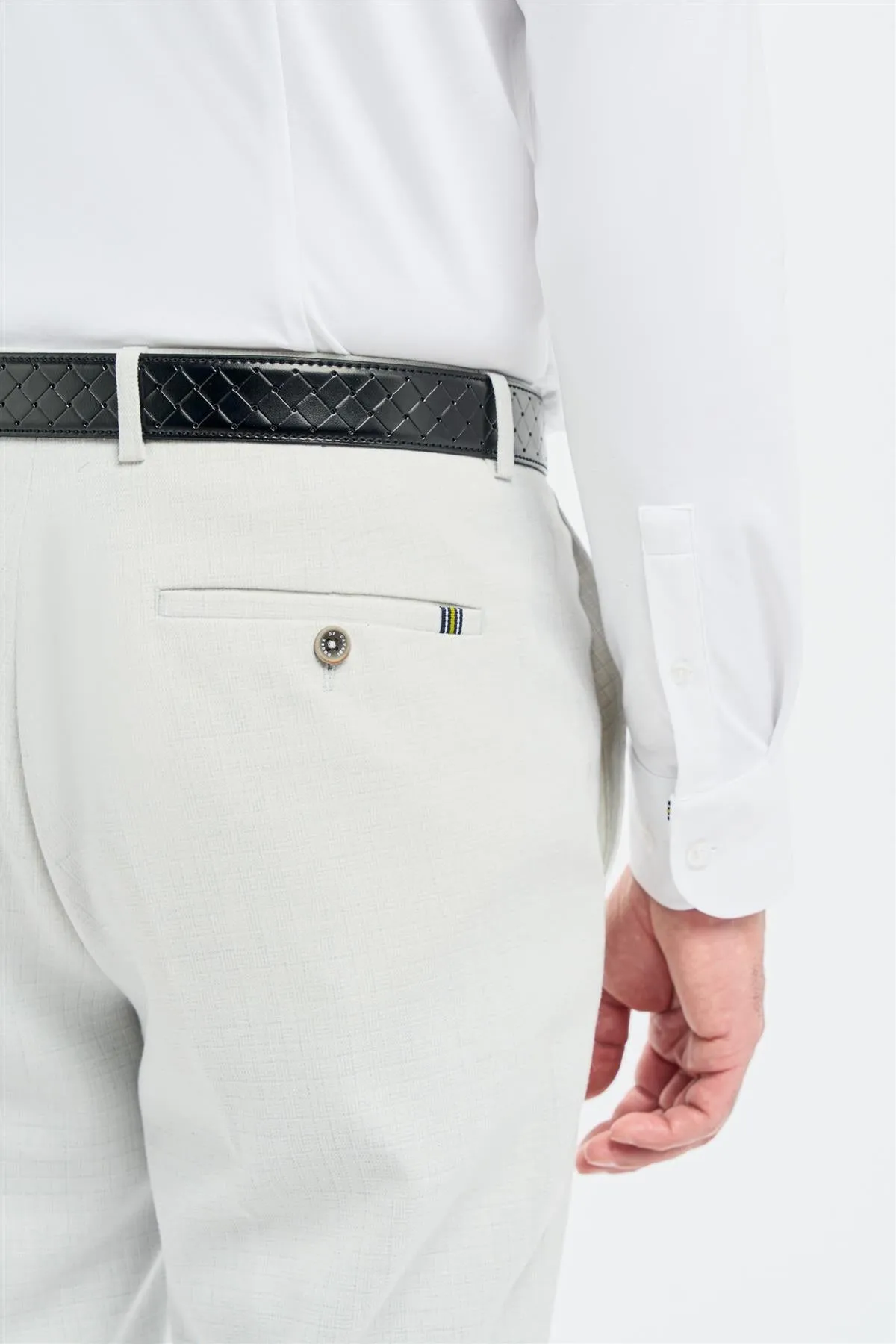 Tropez Slate Trouser sold by House of Cavani product image thumbnail 4