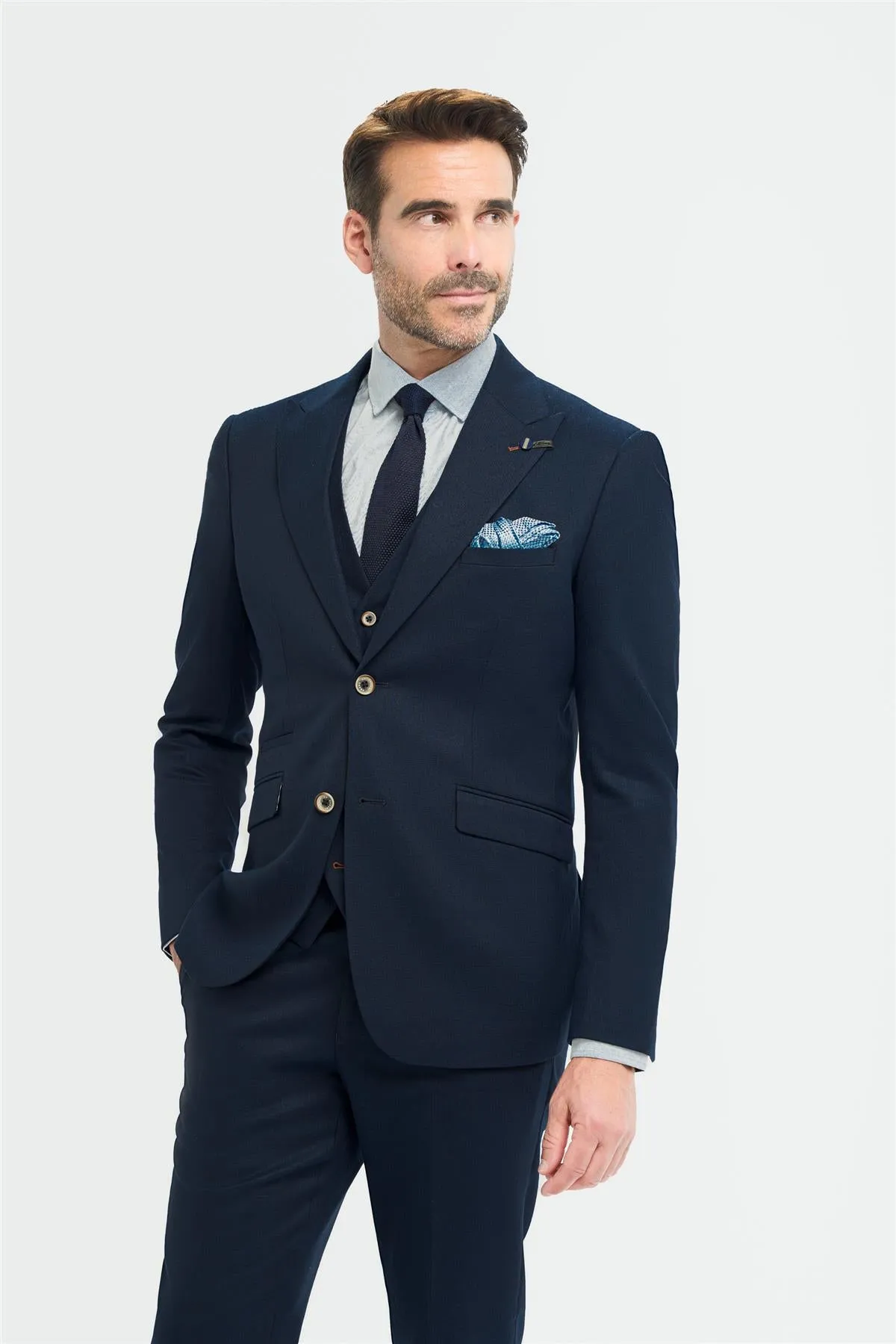 Tropez Navy Blazer sold by House of Cavani