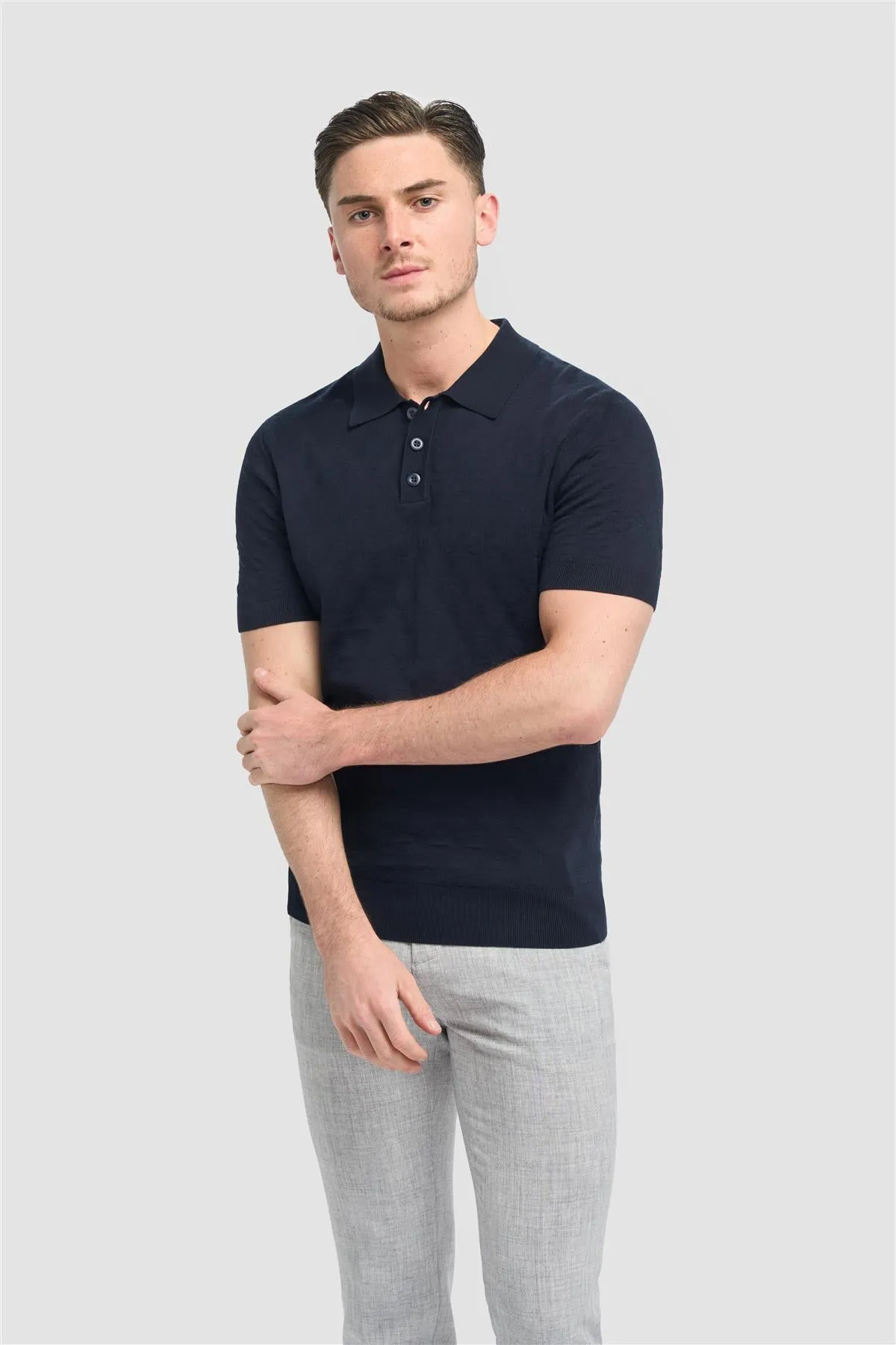 Armando Navy Polo sold by House of Cavani