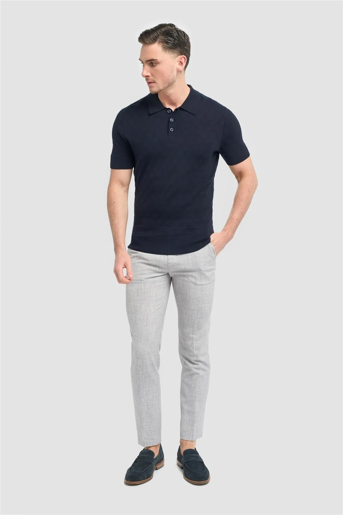 Armando Navy Polo sold by House of Cavani product image thumbnail 2