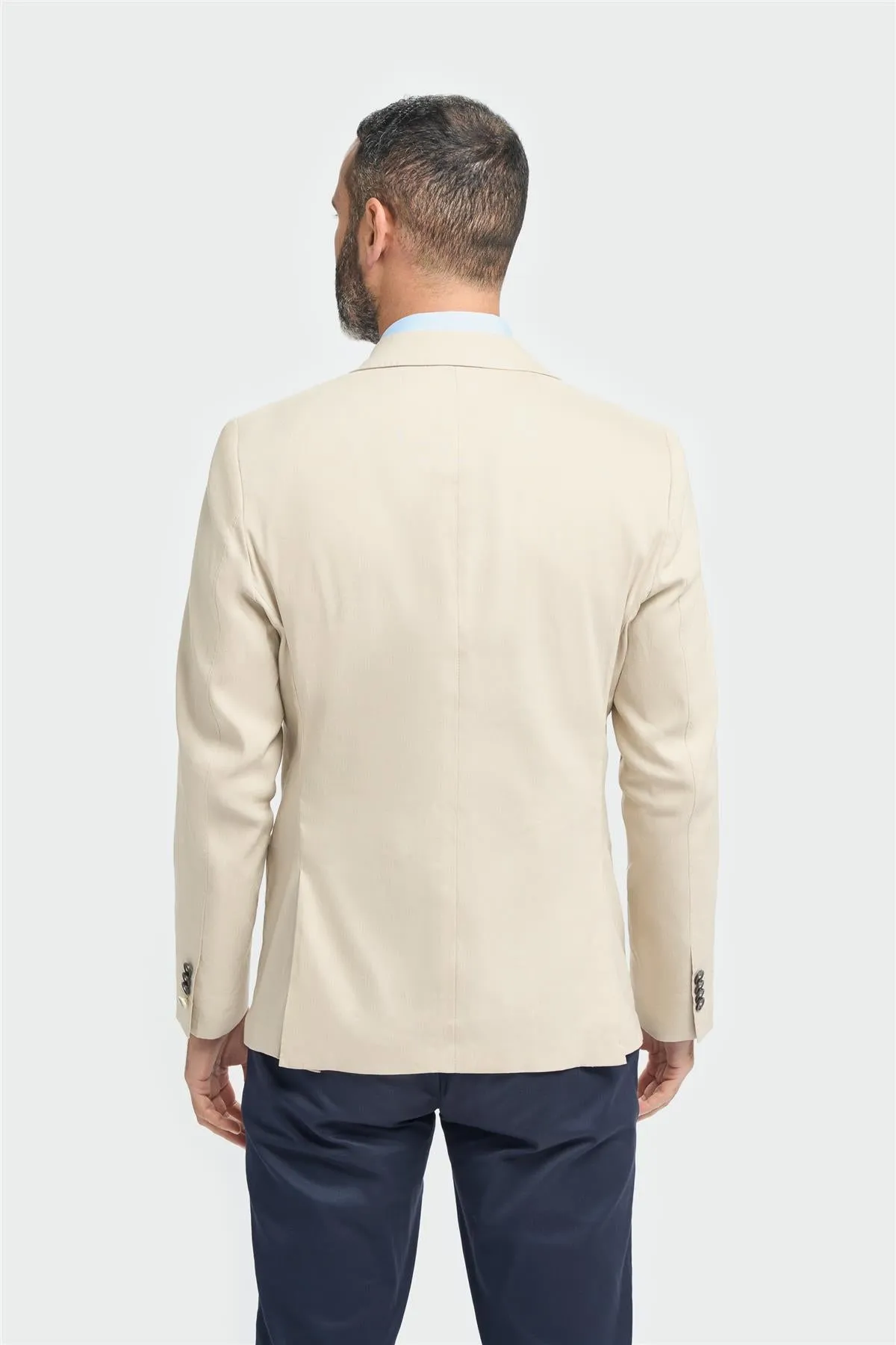 Luca Taupe Blazer sold by House of Cavani product image thumbnail 5