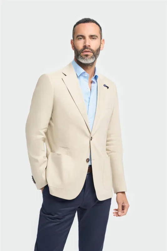 Luca Taupe Blazer sold by House of Cavani