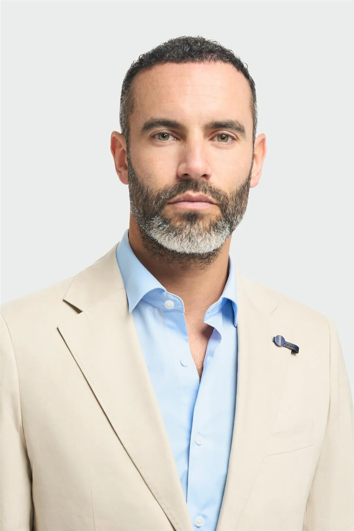 Luca Taupe Blazer sold by House of Cavani product image thumbnail 3