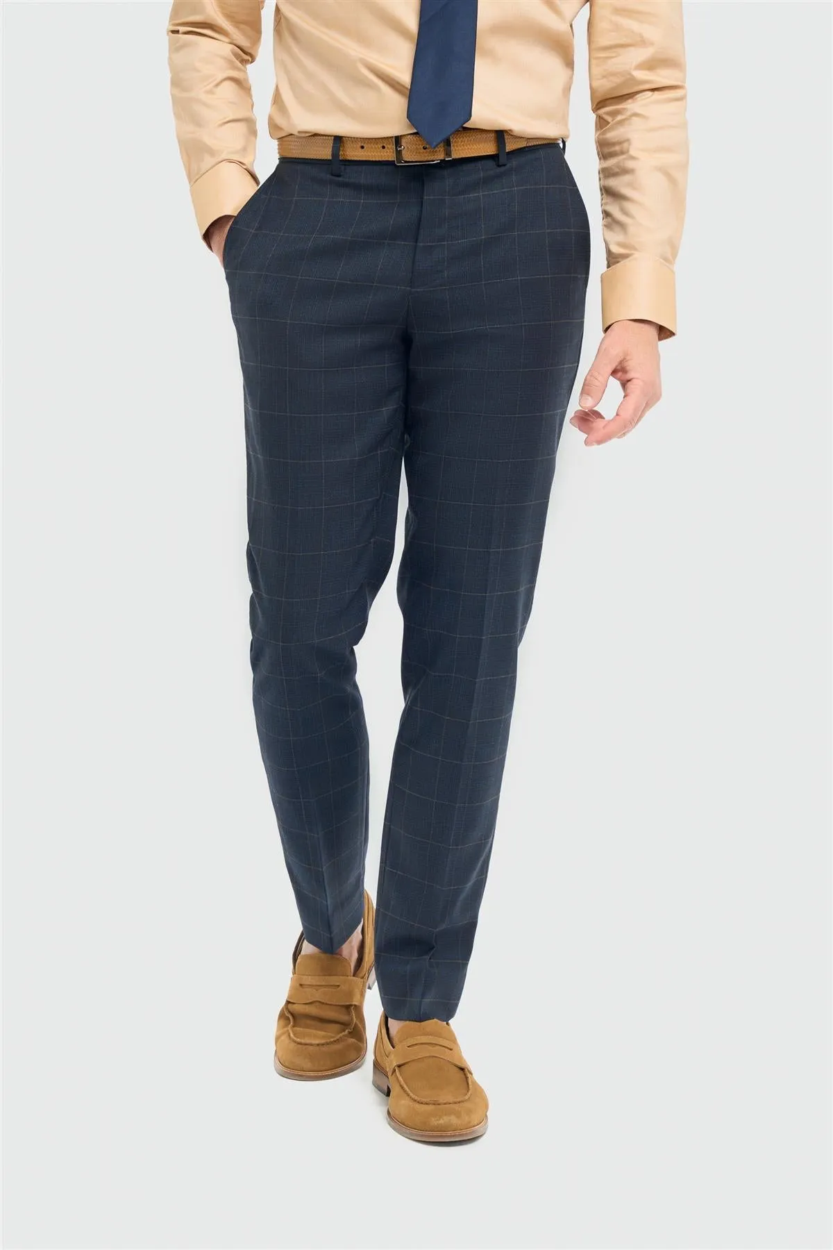 Torino Navy Trouser sold by House of Cavani