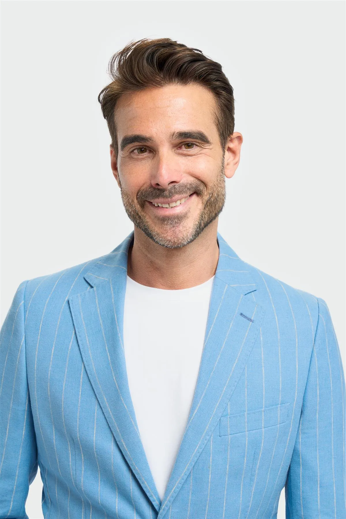 Piero Blue Blazer sold by House of Cavani product image thumbnail 3