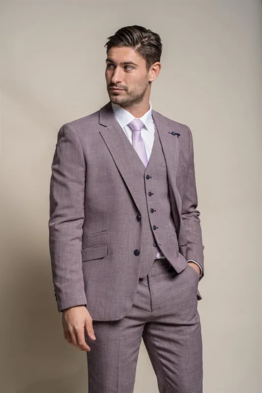 Miami Lilac Slim Fit Blazer sold by House of Cavani