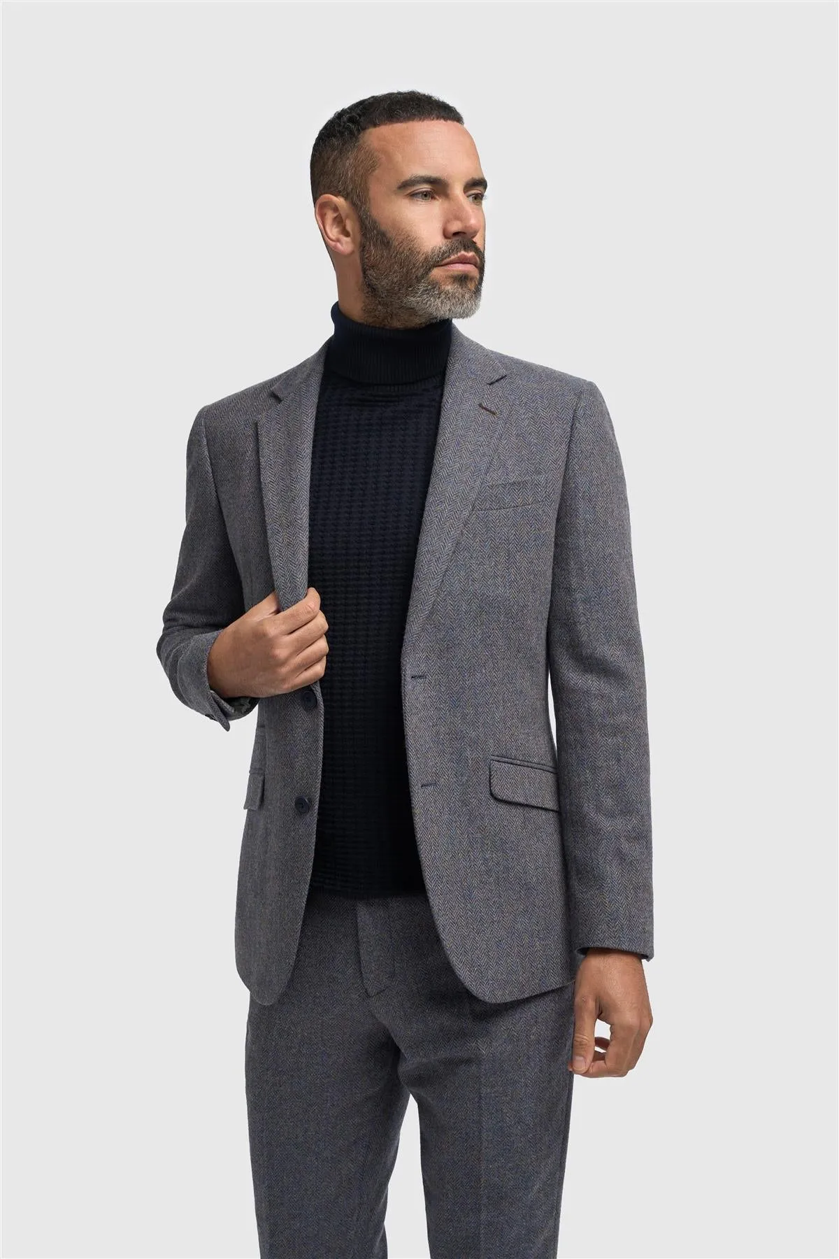 Thomas Savoy Tweed Blazer sold by House of Cavani