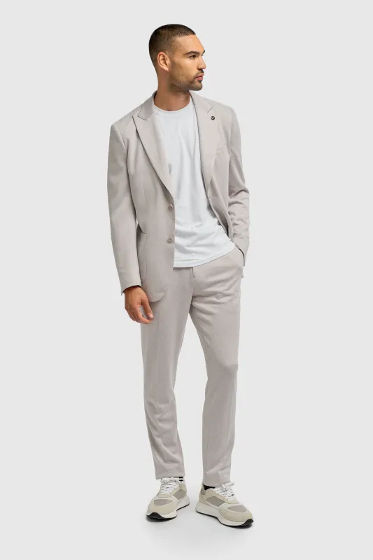 Vasco Beige Two Piece Suit sold by House of Cavani