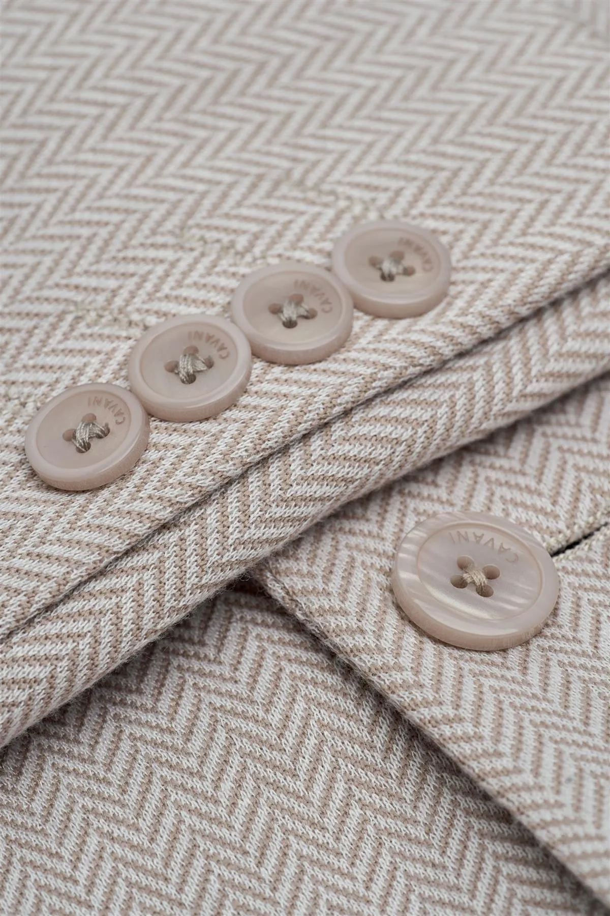 Vasco Beige Blazer sold by House of Cavani product image thumbnail 4