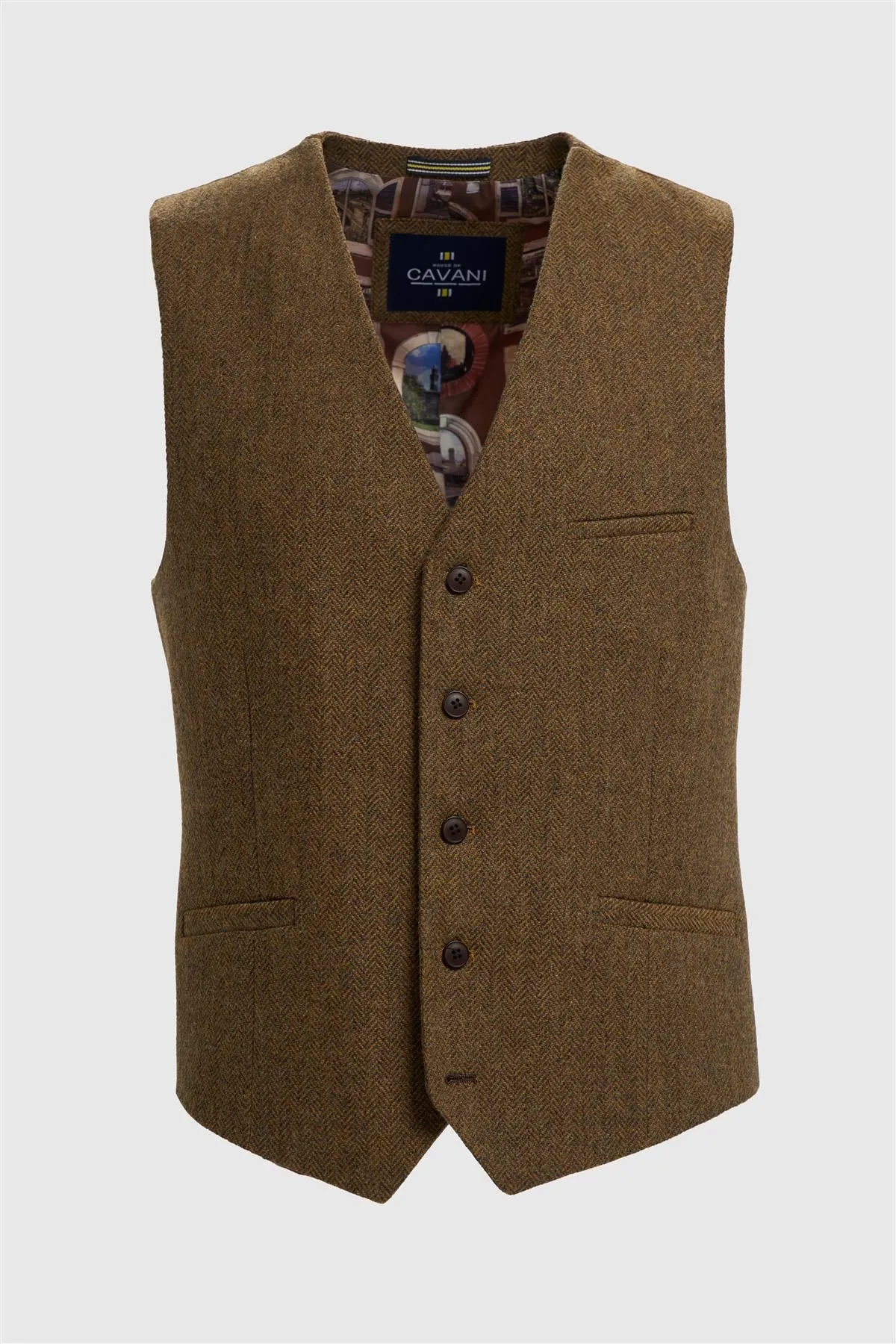 Thomas Brown Waistcoat sold by House of Cavani product image thumbnail 4