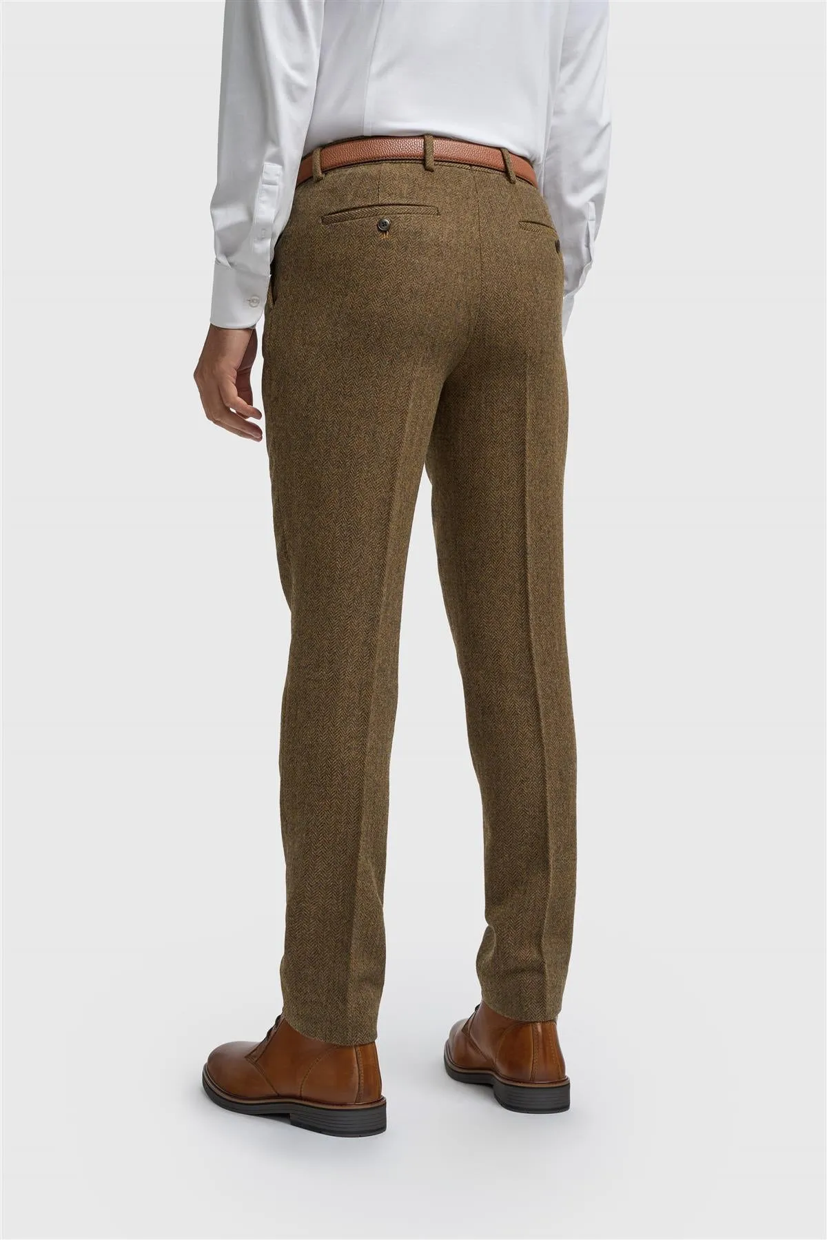 Thomas Brown Trouser sold by House of Cavani product image thumbnail 3