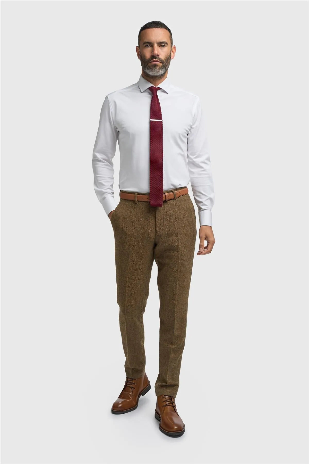 Thomas Brown Trouser sold by House of Cavani product image thumbnail 2