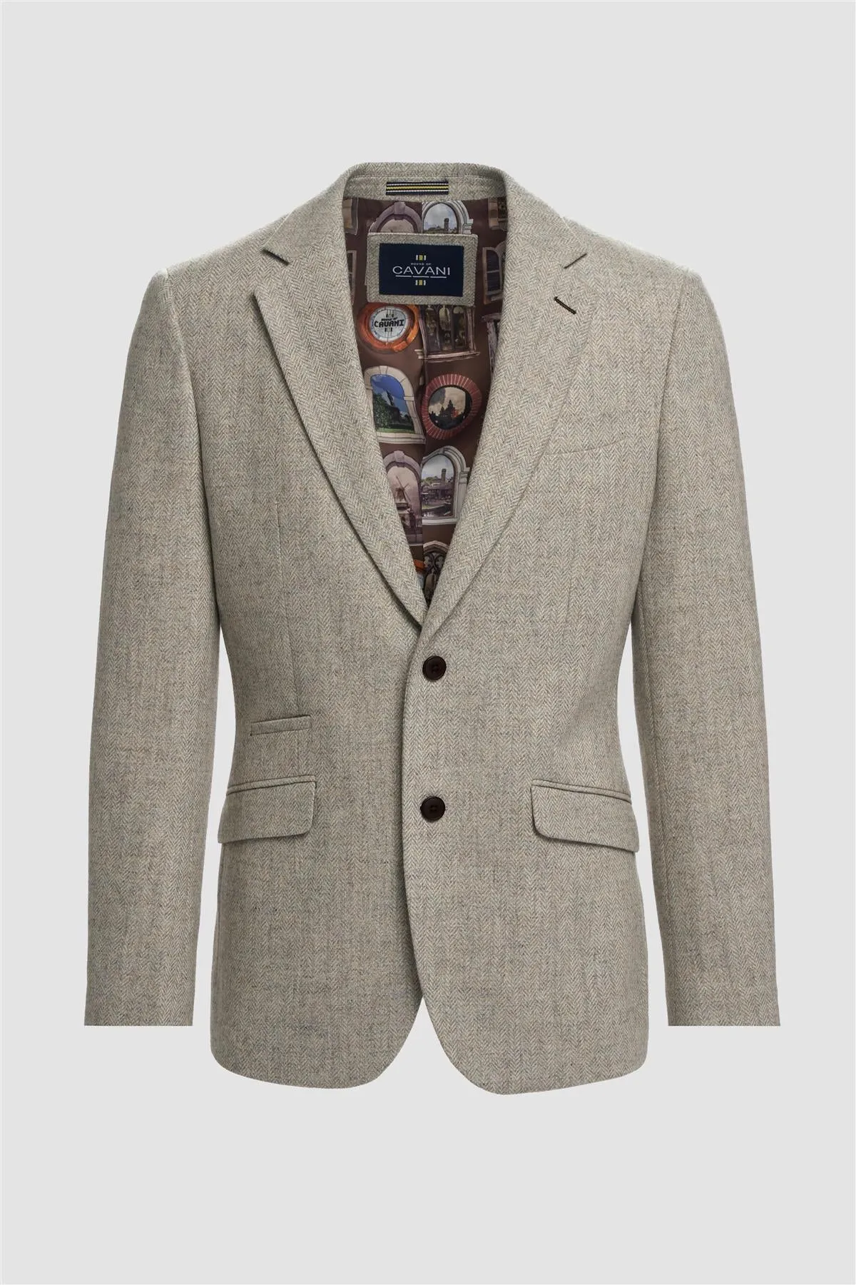 Thomas Pearl Grey Blazer sold by House of Cavani product image thumbnail 3