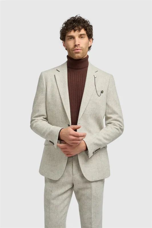 Thomas Pearl Grey Blazer sold by House of Cavani