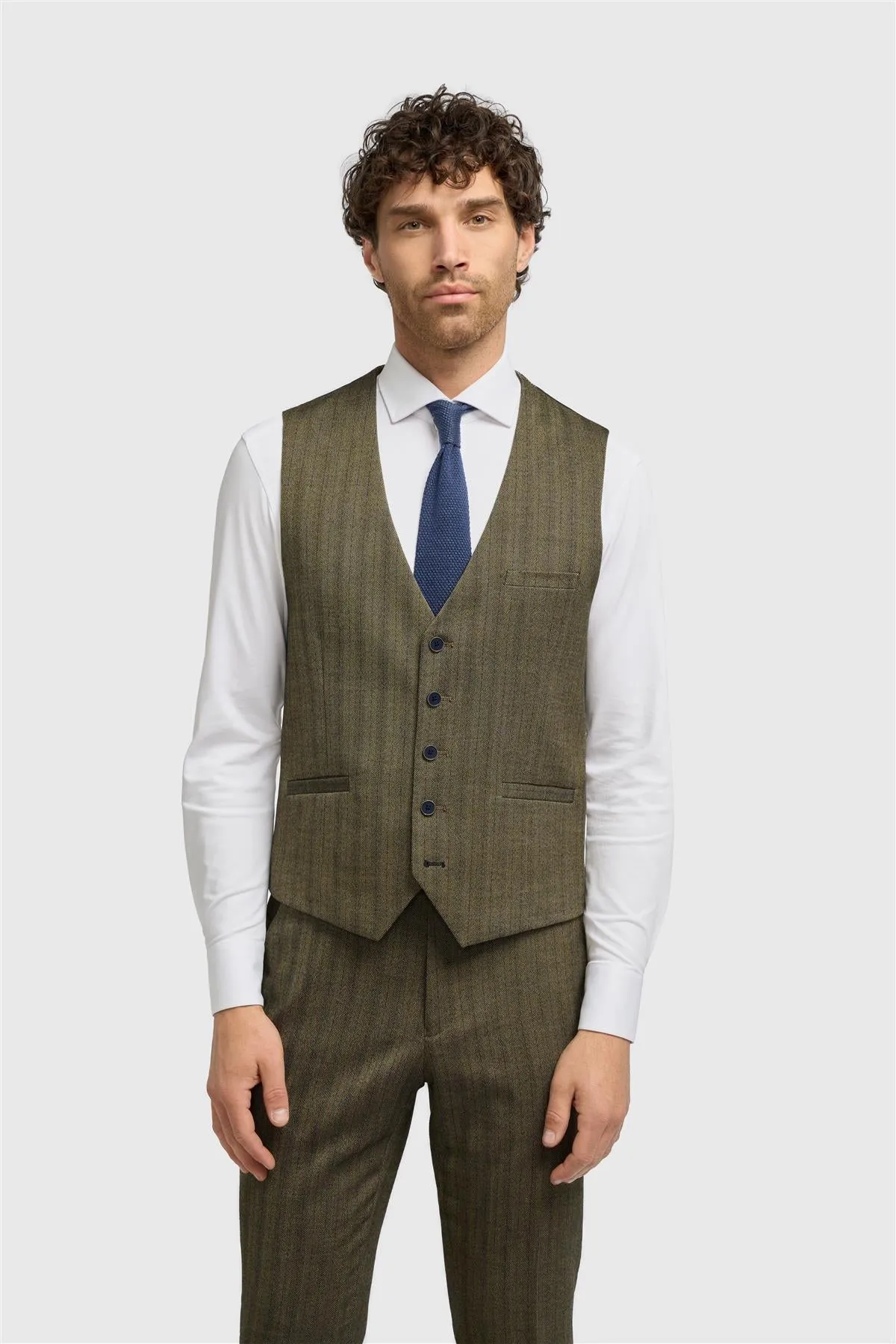 Damon Sage Waistcoat sold by House of Cavani
