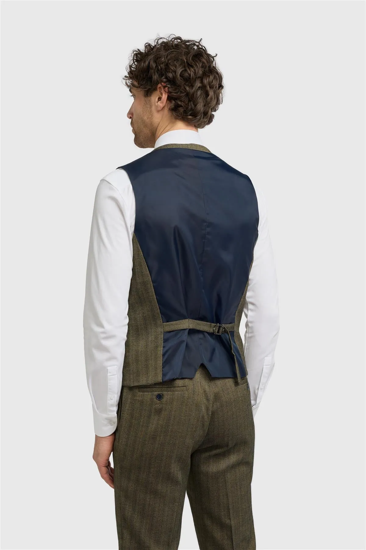 Damon Sage Waistcoat sold by House of Cavani product image thumbnail 3