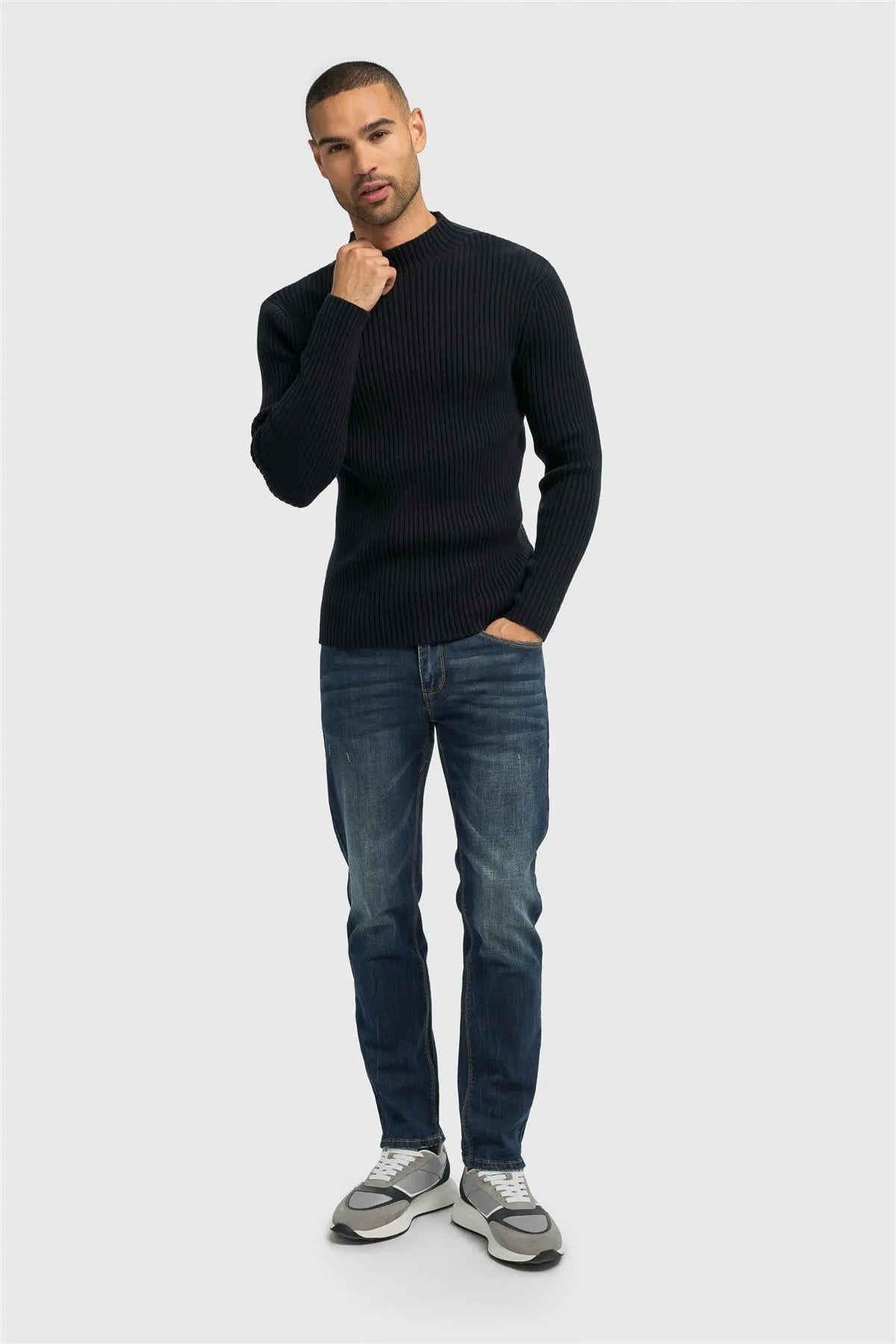 Fosco Turtleneck Jumper sold by House of Cavani product image thumbnail 5