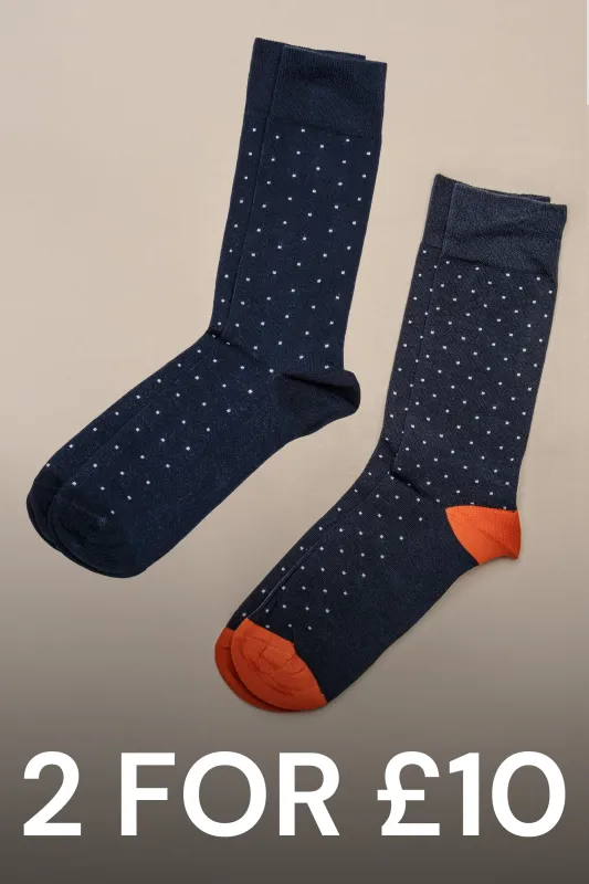 2 for 10 socks sold by House of Cavani