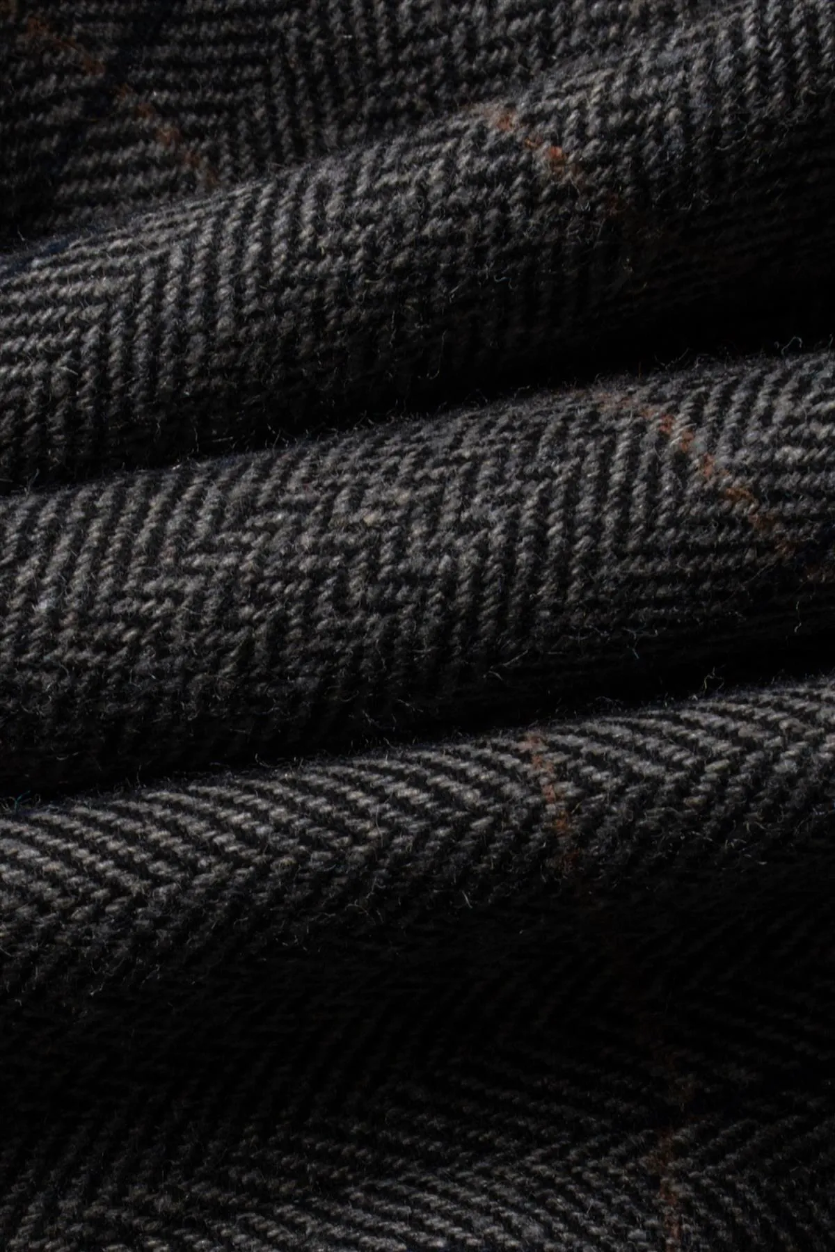 Grey Tweed Check Trousers sold by House of Cavani product image thumbnail 4