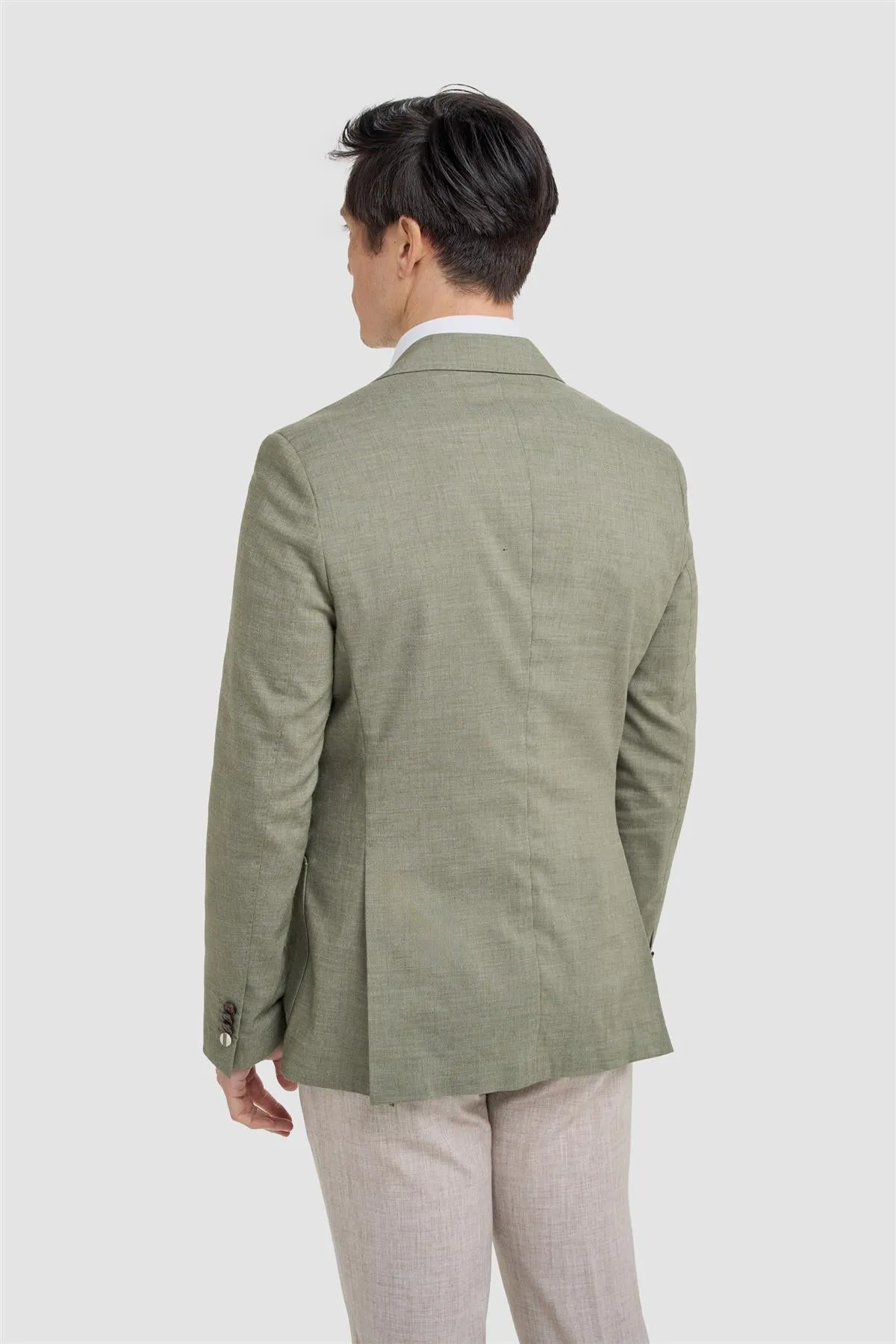 Luca Sage Blazer sold by House of Cavani product image thumbnail 3