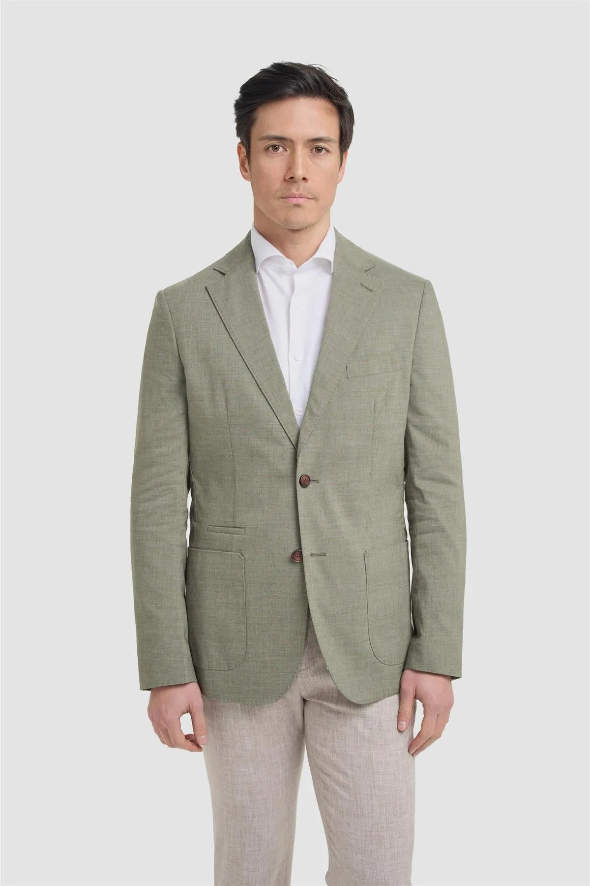 Luca Sage Blazer sold by House of Cavani