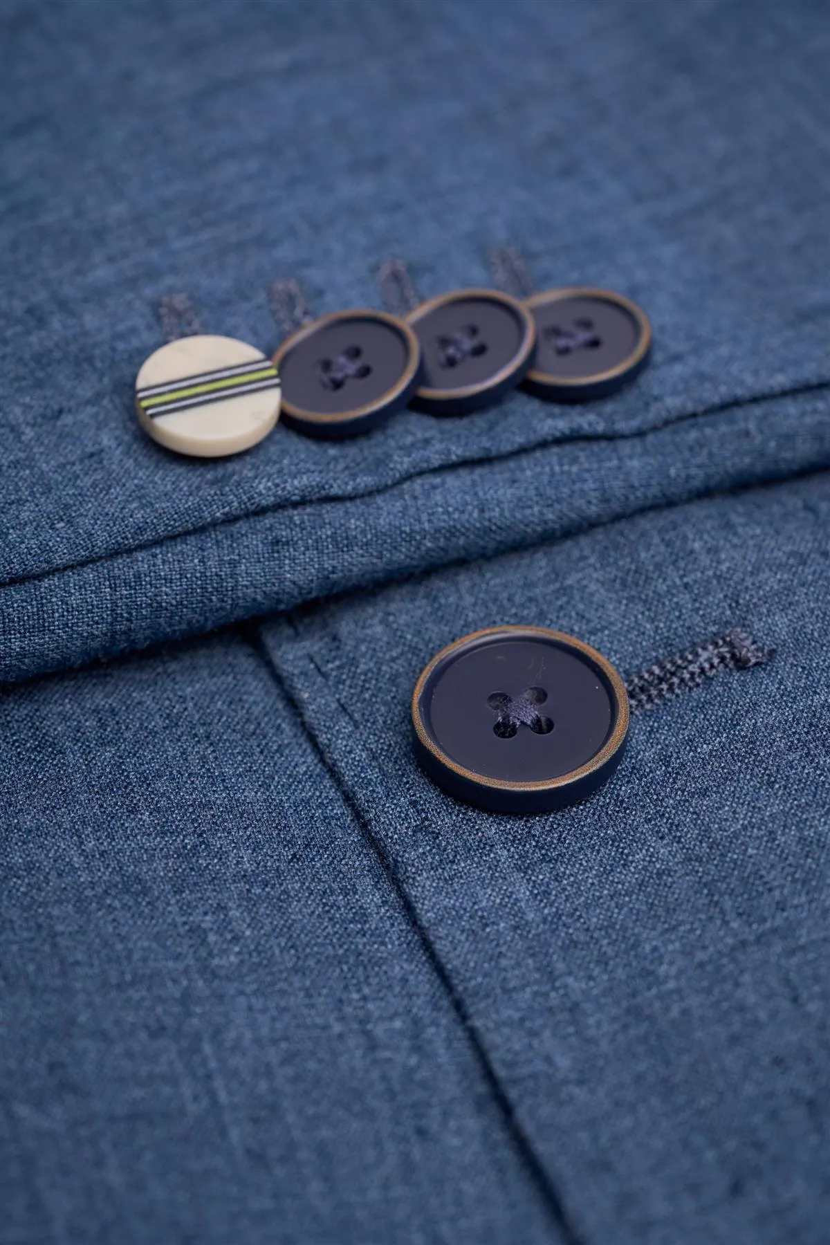 Luca Indigo Blazer sold by House of Cavani product image thumbnail 5