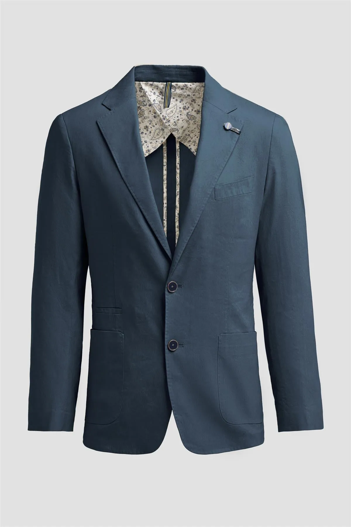 Luca Indigo Blazer sold by House of Cavani product image thumbnail 4