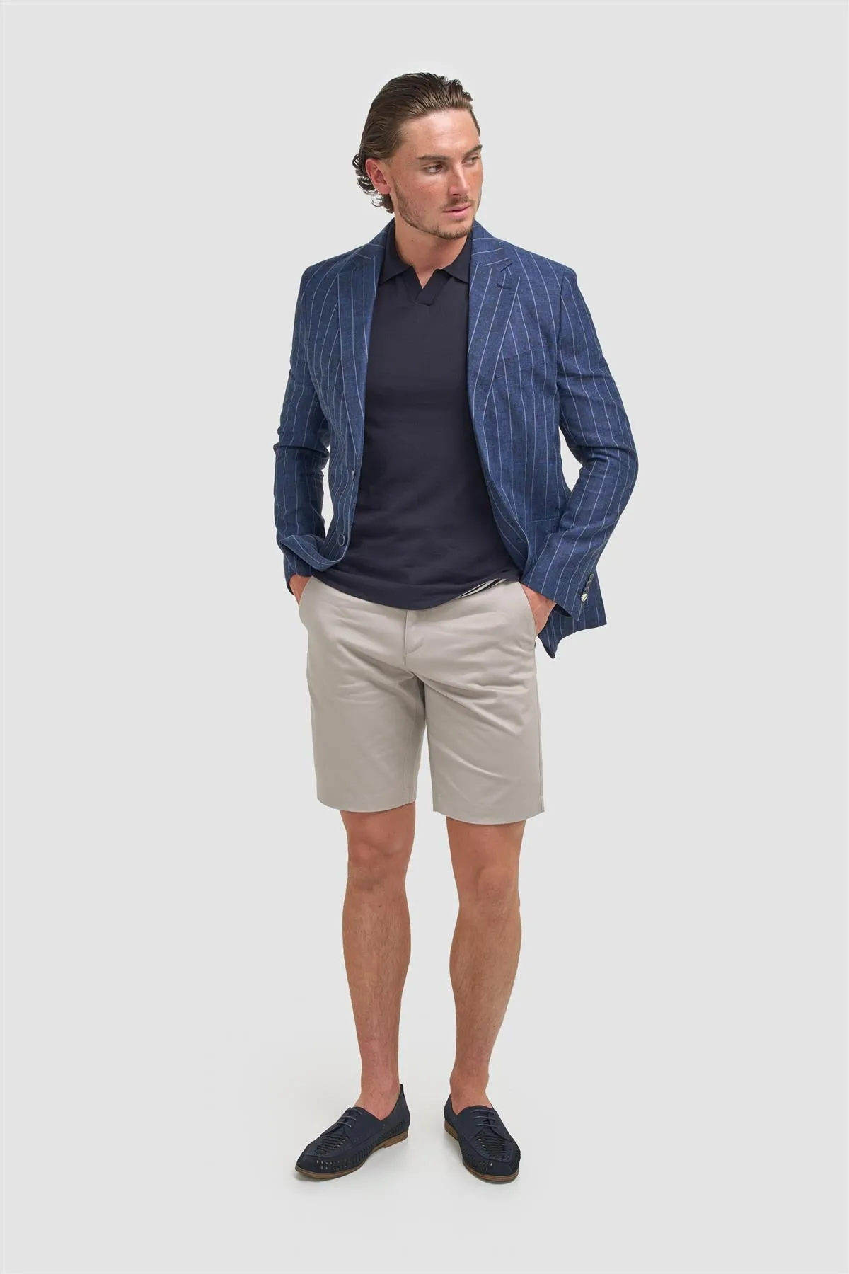 Piero Navy Blazer sold by House of Cavani product image thumbnail 2