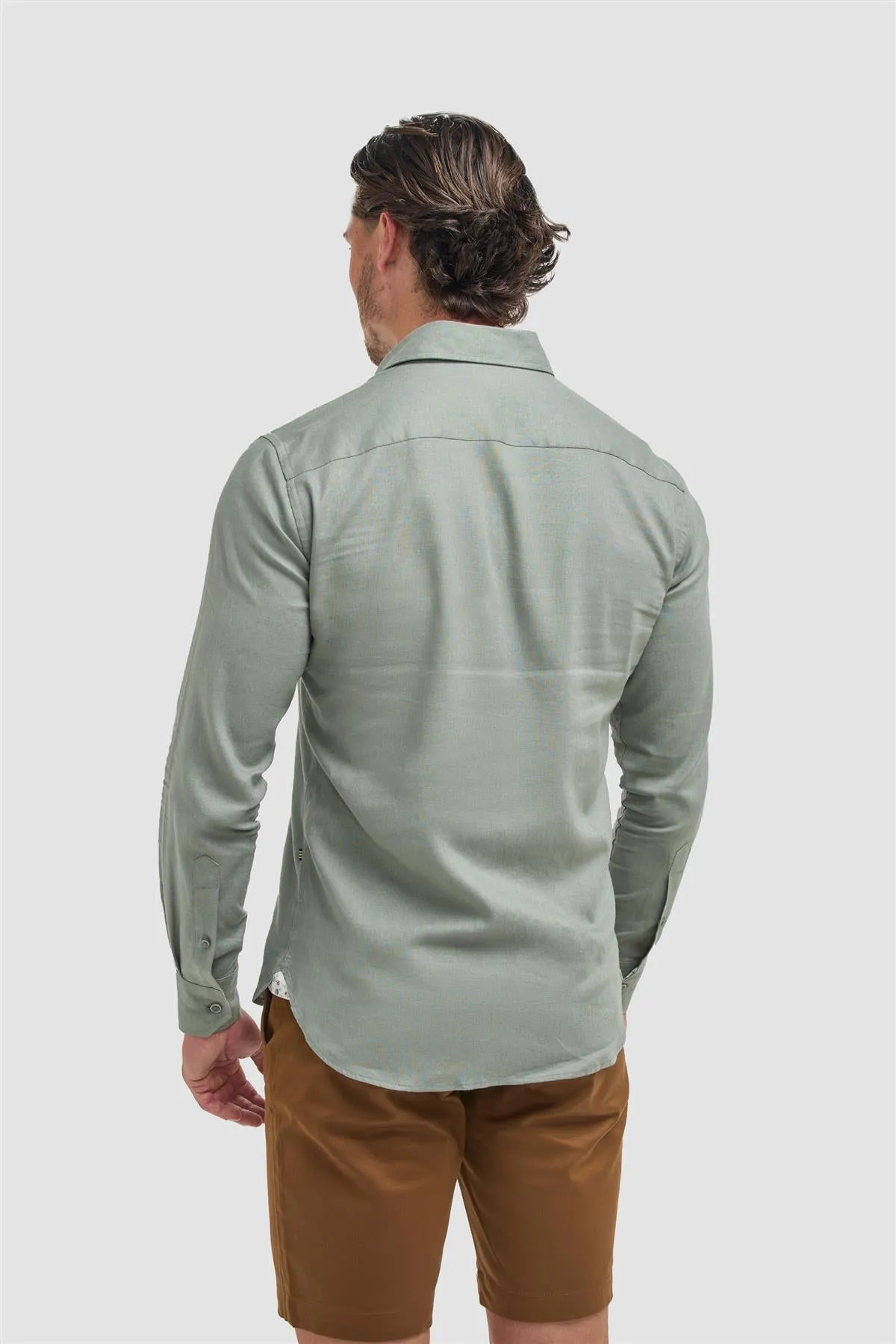 Matera Sage Shirt sold by House of Cavani product image thumbnail 3