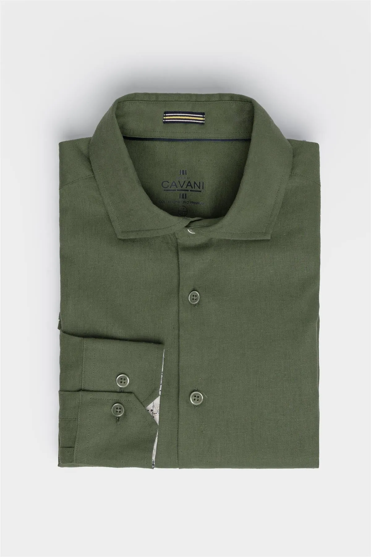 Matera Sage Shirt sold by House of Cavani product image thumbnail 4