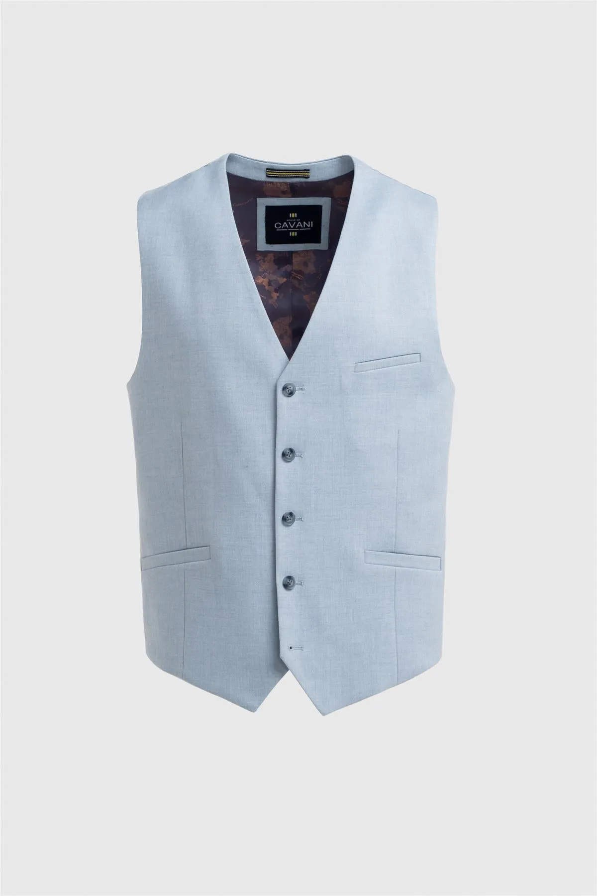 Malibu Sky Waistcoat sold by House of Cavani product image thumbnail 4