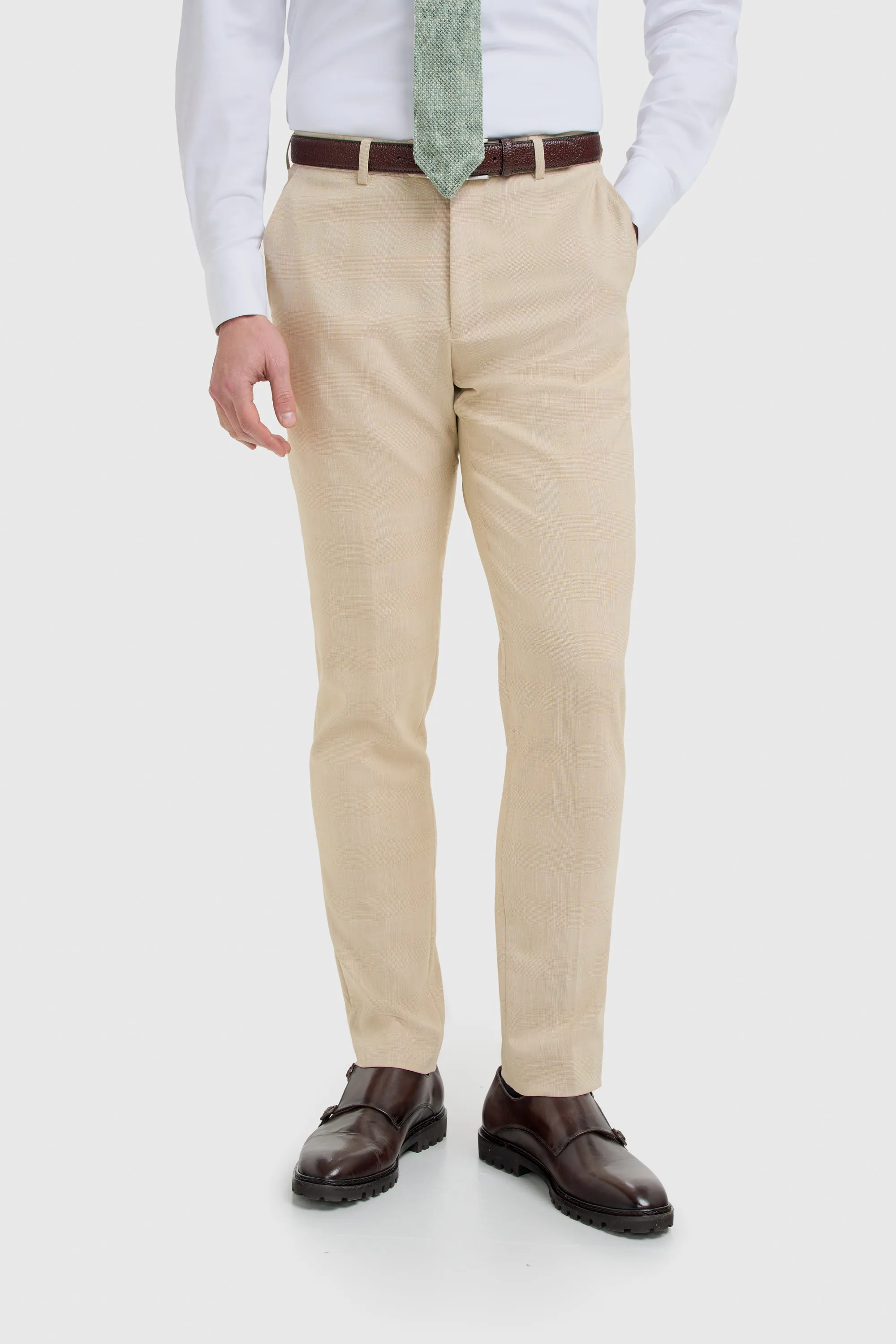 Camden Beige Three Piece Suit sold by House of Cavani product image thumbnail 5