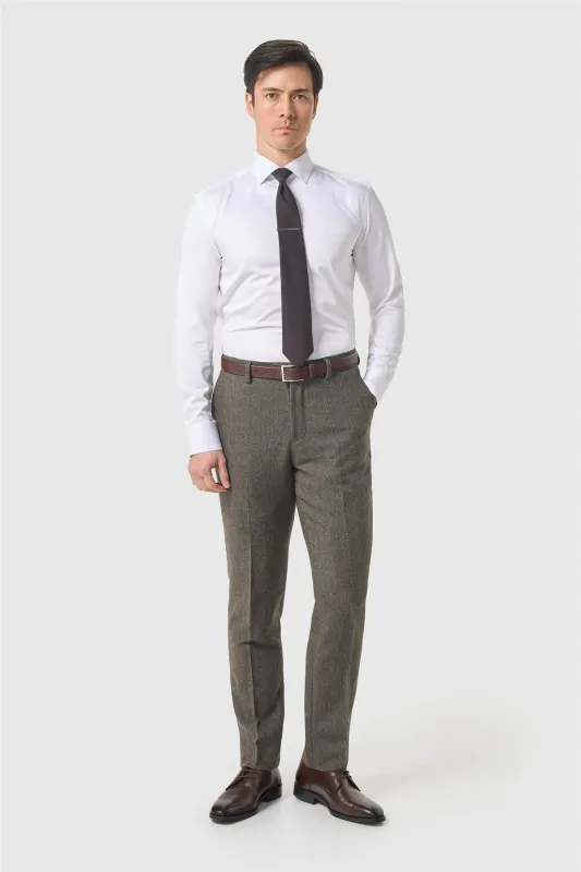 Thomas Sage Tweed Trousers made by House of Cavani