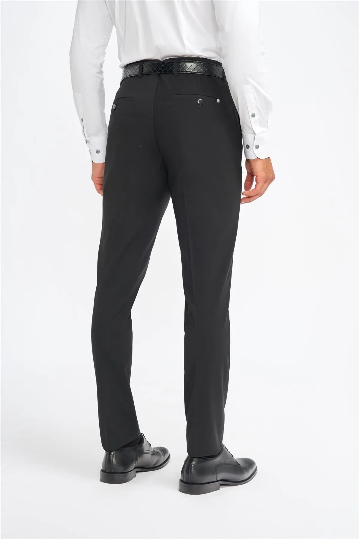 Malibu Black Trouser sold by House of Cavani product image thumbnail 3