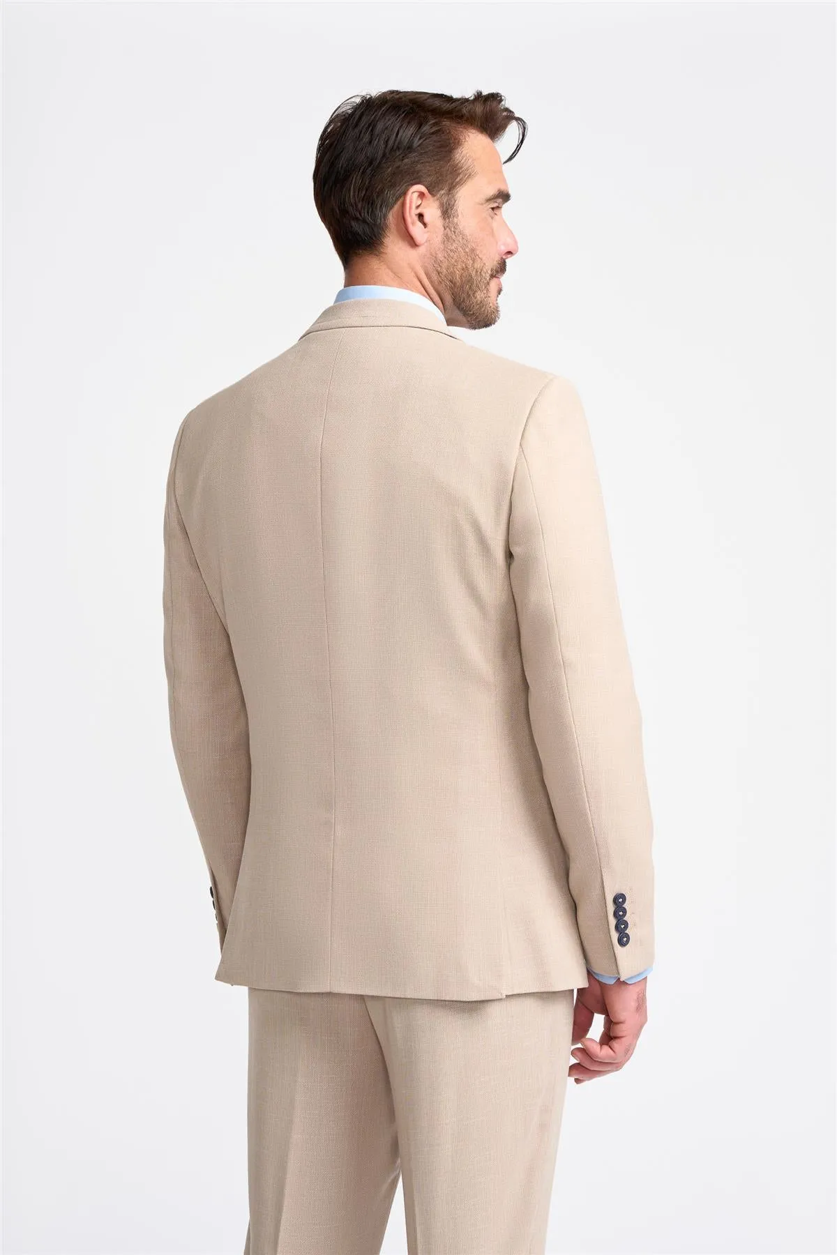 Miami Beige Blazer sold by House of Cavani product image thumbnail 3