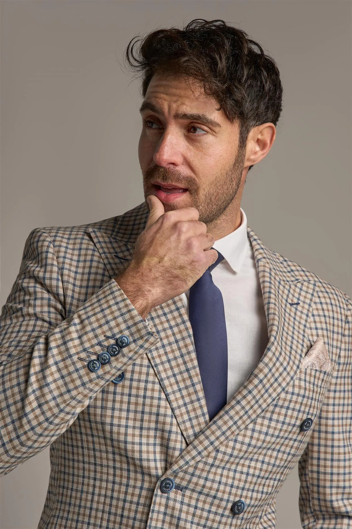 Sergio Blazer With Navy Chinos sold by House of Cavani product image thumbnail 5