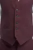 Caridi Wine Waistcoat sold by House of Cavani