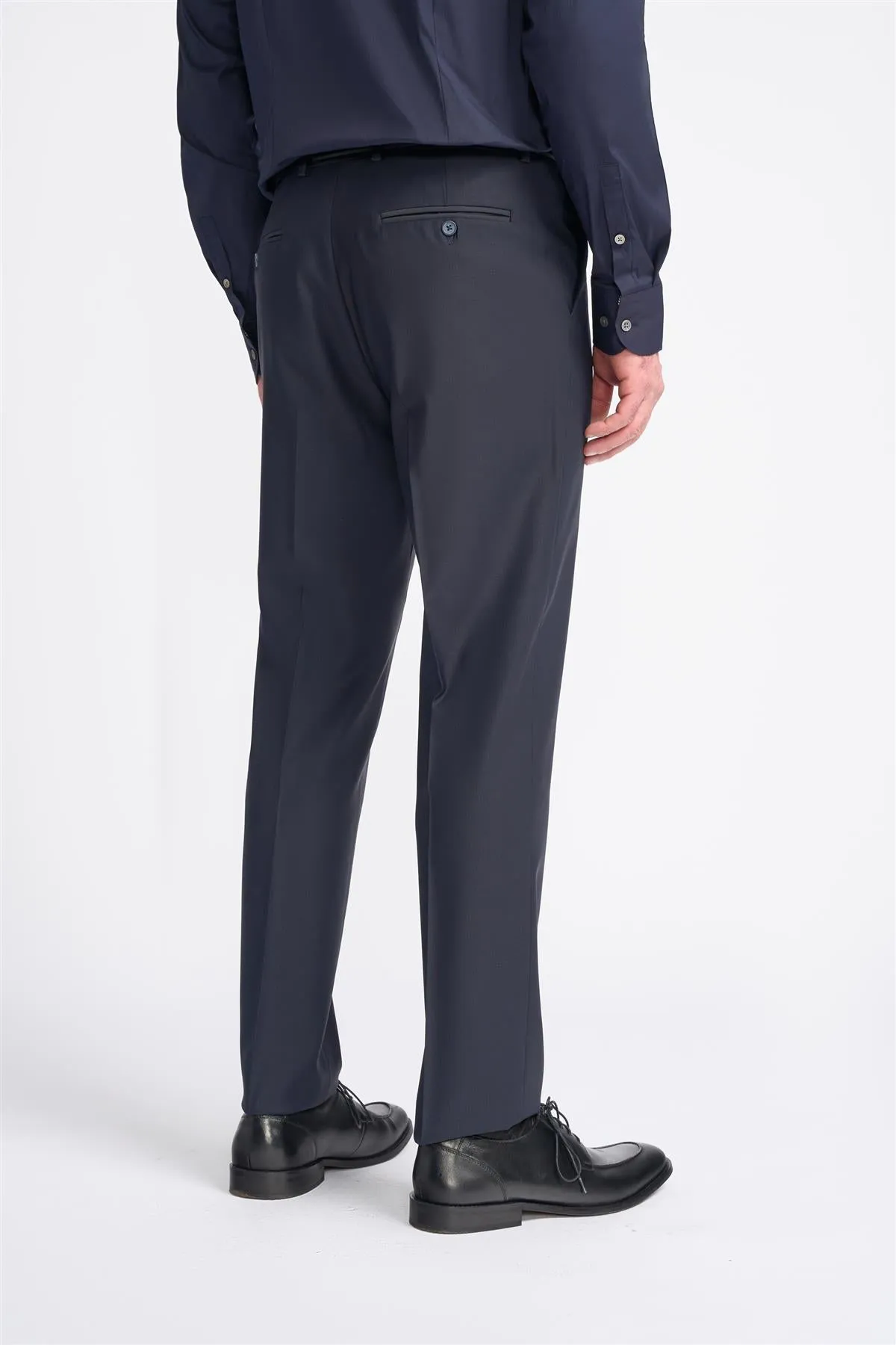 Bond Midnight Navy Trouser sold by House of Cavani product image thumbnail 3