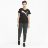 PUMA WOMEN'S EVOSTRIPE BLACK HEATHER TRACKPANTS sold by INSPORT