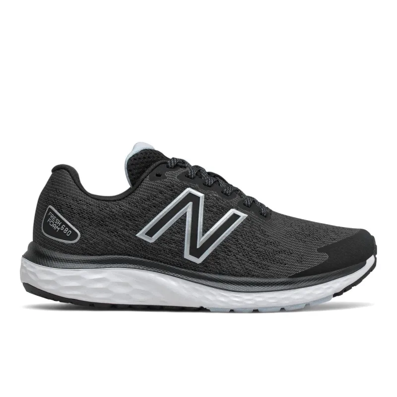 NEW BALANCE WOMEN'S FRESH FOAM 680V7 BLACK/WHITE RUNNING SHOE sold by INSPORT