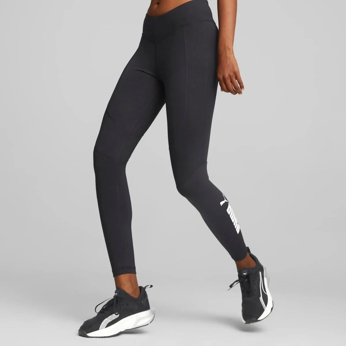 PUMA WOMEN'S TRAIN FAVORITE HIGH WAIST 7/8 BLACK TIGHTS sold by INSPORT