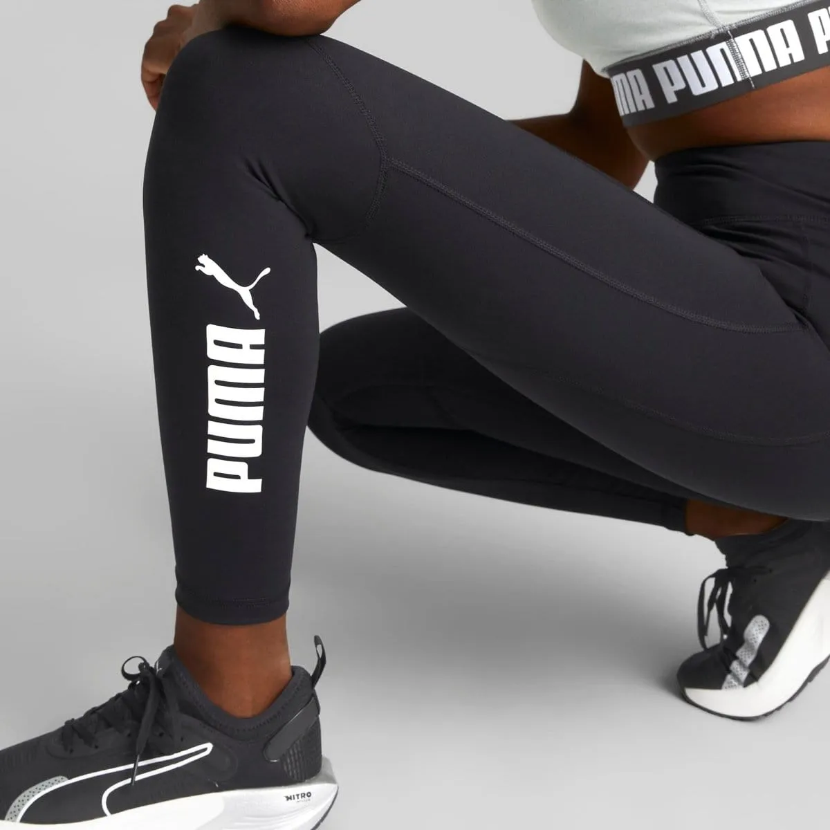 PUMA WOMEN'S TRAIN FAVORITE HIGH WAIST 7/8 BLACK TIGHTS sold by INSPORT product image thumbnail 5
