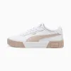 PUMA WOMEN'S CARINA 2.0 WHITE/LATTE SNEAKER SHOES sold by INSPORT