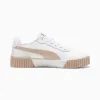 PUMA WOMEN'S CARINA 2.0 WHITE/LATTE SNEAKER SHOES sold by INSPORT